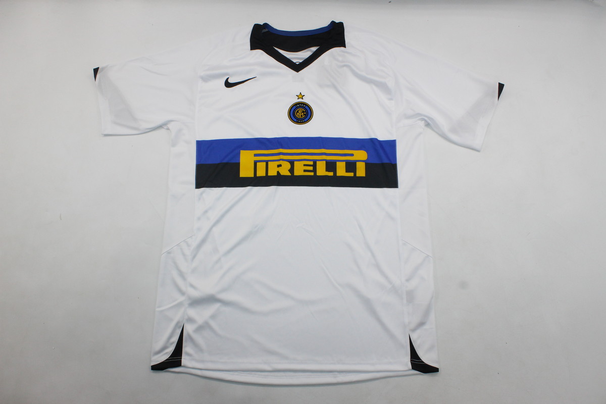 AAA Quality Inter milan 05/06 Away White Soccer Jersey